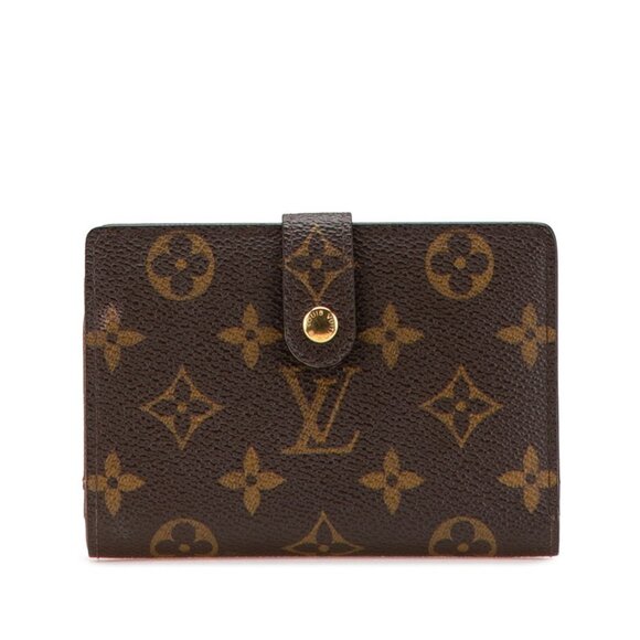 LOUIS VUITTON Brown Monogram Leather Wallet - Picture 1 of 13